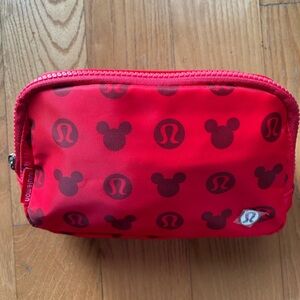 Lululemon X  Disney Crossbody Bag with Mickey Mouse Design